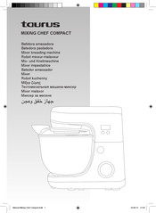 Taurus MIXING CHEF COMPACT Manual Del Usuario