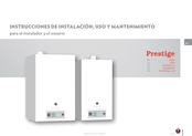 ACV Prestige 24 Excellence Instrucciones De Instalación, Uso Y Mantenimiento