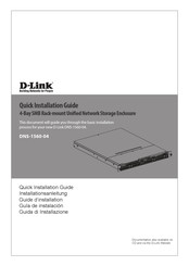 D-Link DNS-1560-04 Guia De Instalacion