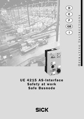 SICK UE 4215 Manual Del Usuario