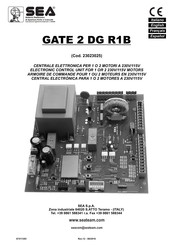 Sea GATE 2 DG R1B Manual De Instrucciones