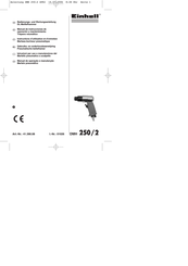EINHELL 41.390.08 Manual De Instrucciones De Operación Y Mantenimiento