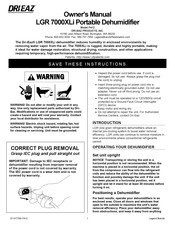 Dri-Eaz F412 El Manual Del Propietario