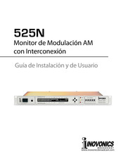 Inovonics Broadcast 525N Guía De Instalación Y De Usuario