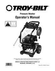 Briggs & Stratton Troy-Bilt PW101 Manual Del Operador