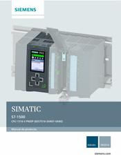 Siemens SIMATIC S7-1500 Manual De Producto