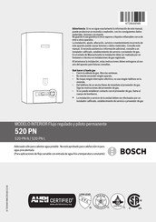 Bosch 520-PN-L Manual De Instrucciones