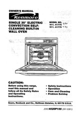 Kenmore 911.41775 El Manual Del Propietario