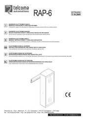 Telcoma Automations RAP-4.00.1 Manual Instrucciones