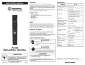 Textron Greenlee FI-100 Manual De Instrucciones