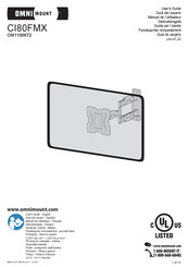 Omnimount CI80FMX Guia Del Usuario