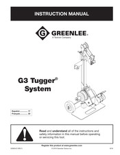 Textron Greenlee G3 Tugger Manual De Instrucciones