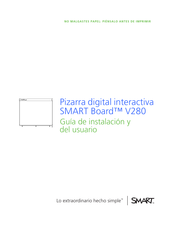 SMART Board V280 Guía De Instalación Y Del Usuario