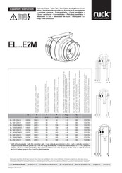 Ruck Ventilatoren ELE2M Serie Manual De Instrucciones