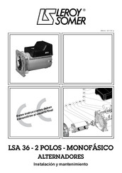 Leroy-Somer LSA 36 Instalación Y Mantenimiento