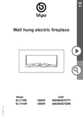 Blyss EL1716B Manual De Instrucciones