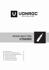 VONROC CT503DC Traducción Del Manual Original