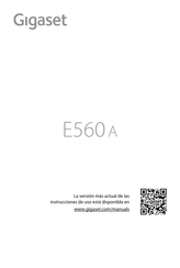 Gigaset E560A Manual De Instrucciones