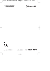 Humboldt 41.709.41 Manual De Instrucciones