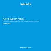 Logitech FLIGHT RUDDER PEDALS Guia Del Usuario