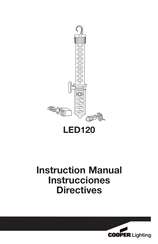 Cooper Lighting LED120 Manual De Instrucciones