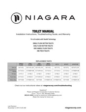 Niagara Stealth REAR OUTLET Instrucciones De Instalación, Guía De Solución De Problemas Y Garantía