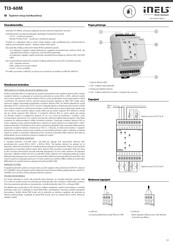 iNels TI3-60M Manual De Instrucciones