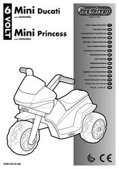 Peg-Perego 6 VOLT Mini Princess Empleo Y Manutencion