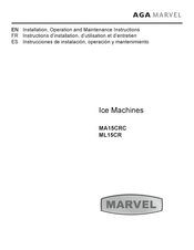 AGA marvel ML15CR Instrucciones De Instalación, Operación Y Mantenimiento