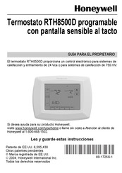 Honeywell RTH8500D Guía Para El Propietario