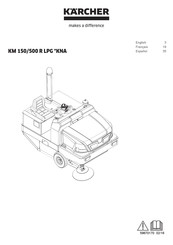 Kärcher KM 150/500 R LPG Manual De Instrucciones