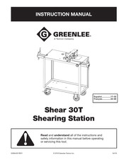 Textron Greenlee Shear 30T Manual De Instrucciones