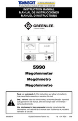 Textron Greenlee 5990 Manual De Instrucciones