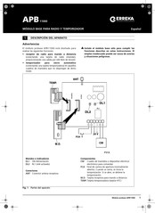 Erreka APB 11000 Manual Del Usuario