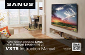 Sanus VXT5 Manual De Instrucciones