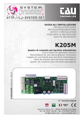 Tau K205M Guía Para La Instalación