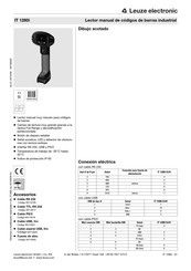 Leuze electronic IT 1280i Manual De Instrucciones