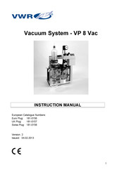 VWR VP 8 Vac Manual Del Usuario