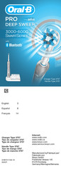 Braun Oral-B PRO DEEP SWEEP 3000 Smart Serie Manual Del Usario