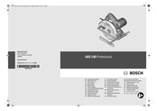 Bosch GKS 190 Professional Manual Original
