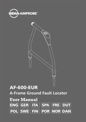 Beha-Amprobe AF-600-EUR Manual De Usuario