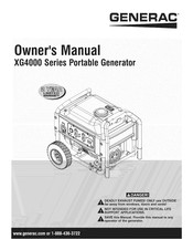 Generac XG4000 El Manual Del Propietario