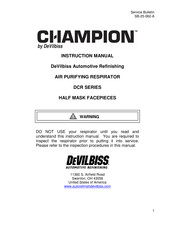 DeVilbiss Champion DCR Serie Manual De Instrucciones