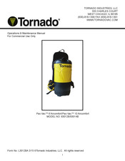 Tornado Pac-Vac 10 Aircomfort Manual De Operaciones Y Mantenimiento