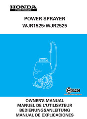 Honda Power Products WJR1525 Manual De Explicaciones