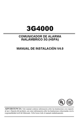 CMS 3G4000 Manual De Instalación