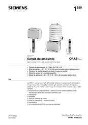 Siemens QFA31 Serie Manual Del Usario