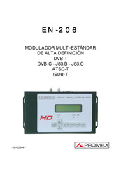 Promax EN-206 Manual De Instrucciones