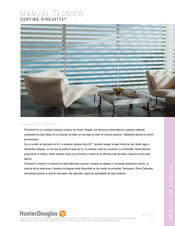 Hunter Douglas PIROUETTE Manual Tecnico