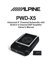 Alpine PWD-X5 El Manual Del Propietario